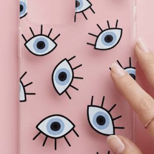 Case iPhone Nazar Eyes Transparente