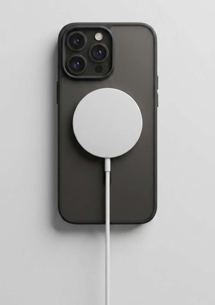 Cargador Inalámbrico Magnético Tipo MagSafe de Carga Rápida